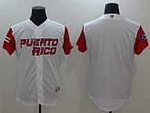 Men's Puerto Rico Baseball Majestic White 2017 World Baseball Classic Team Stitched Jersey,baseball caps,new era cap wholesale,wholesale hats